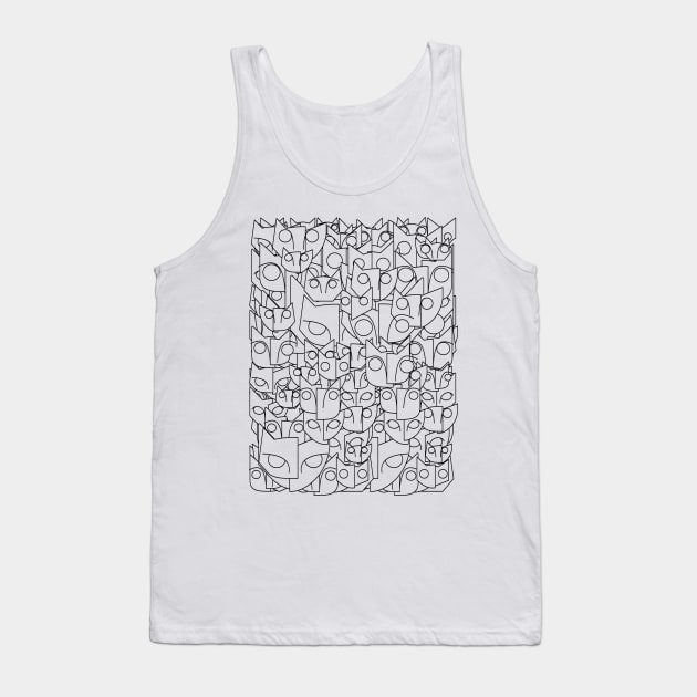 Katzen Tank Top by bulografik